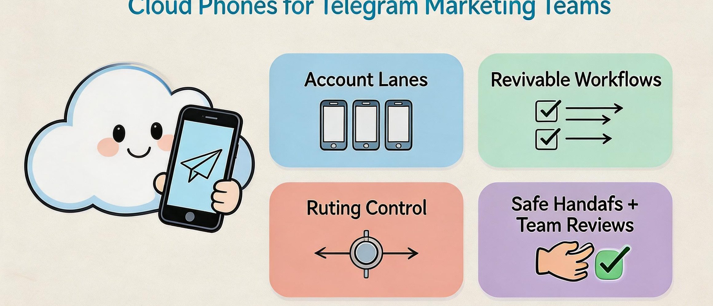 Telegram 营销团队如何使用云手机