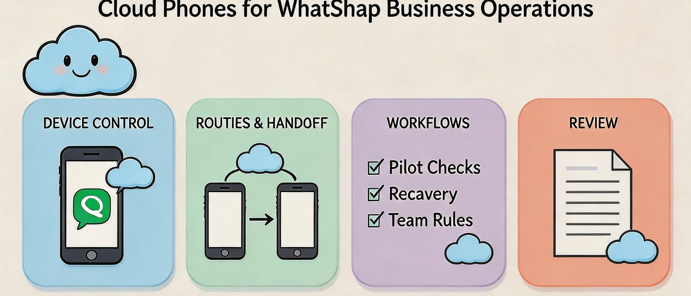 云手机用于 WhatsApp Business 运营