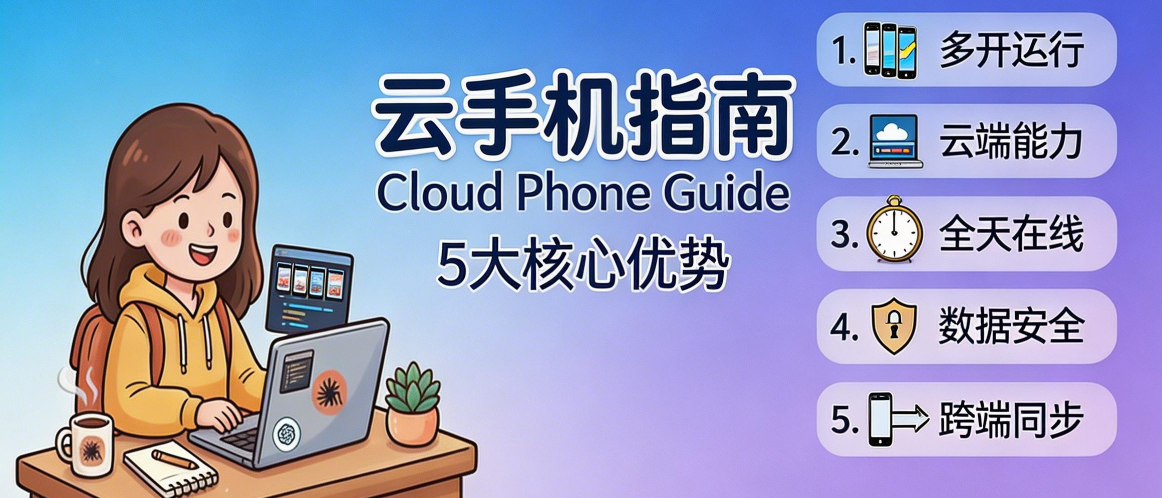 云手机的五大核心优势：怎么选、怎么避坑