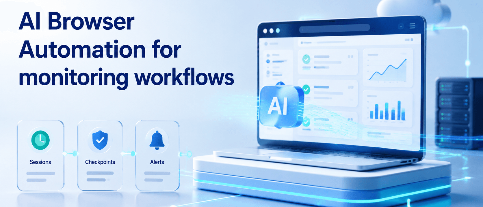 面向监控工作流的 AI 浏览器自动化
