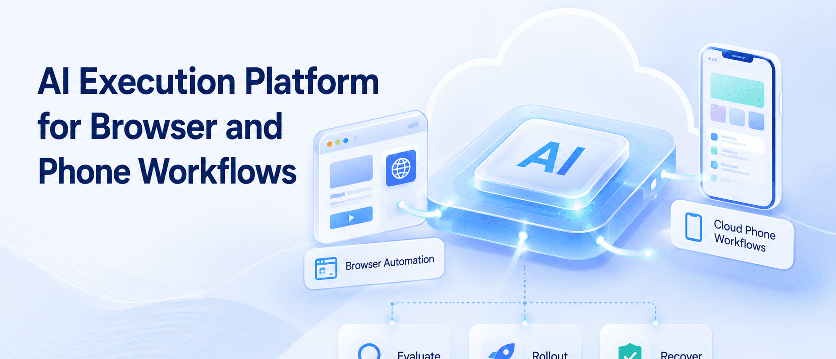 面向浏览器与手机工作流的 AI 执行平台