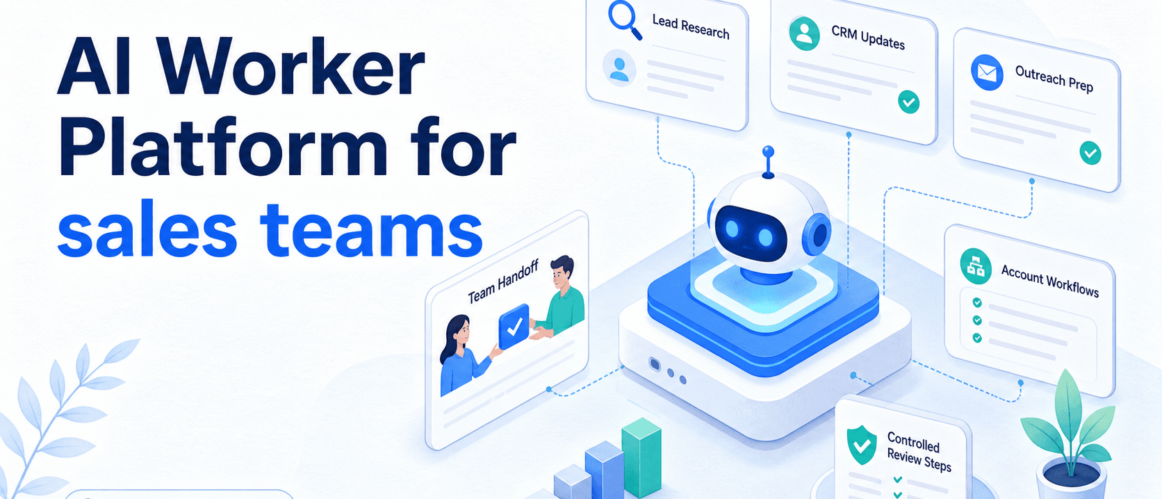 面向销售团队的 AI Worker 平台