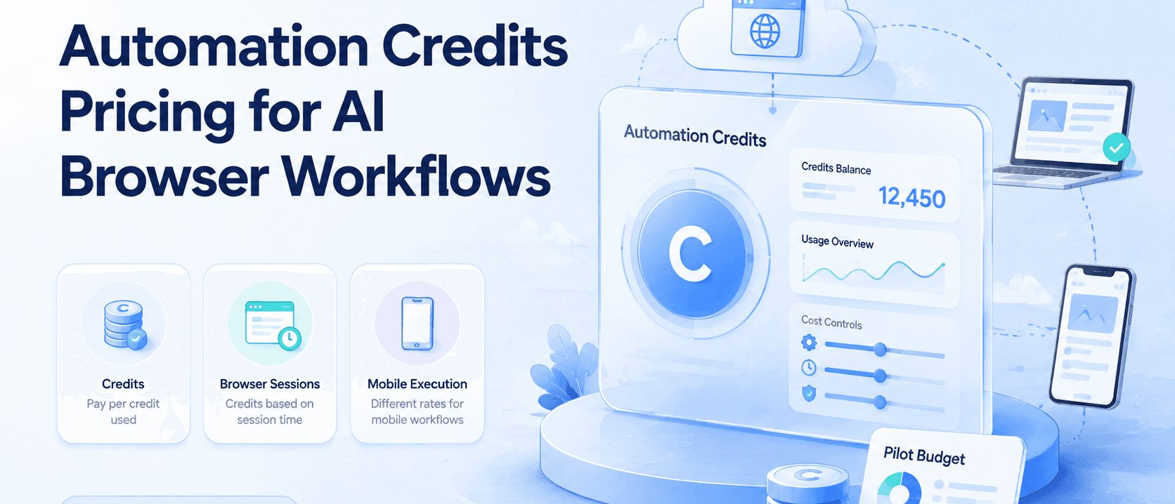 AI 浏览器工作流的自动化积分定价