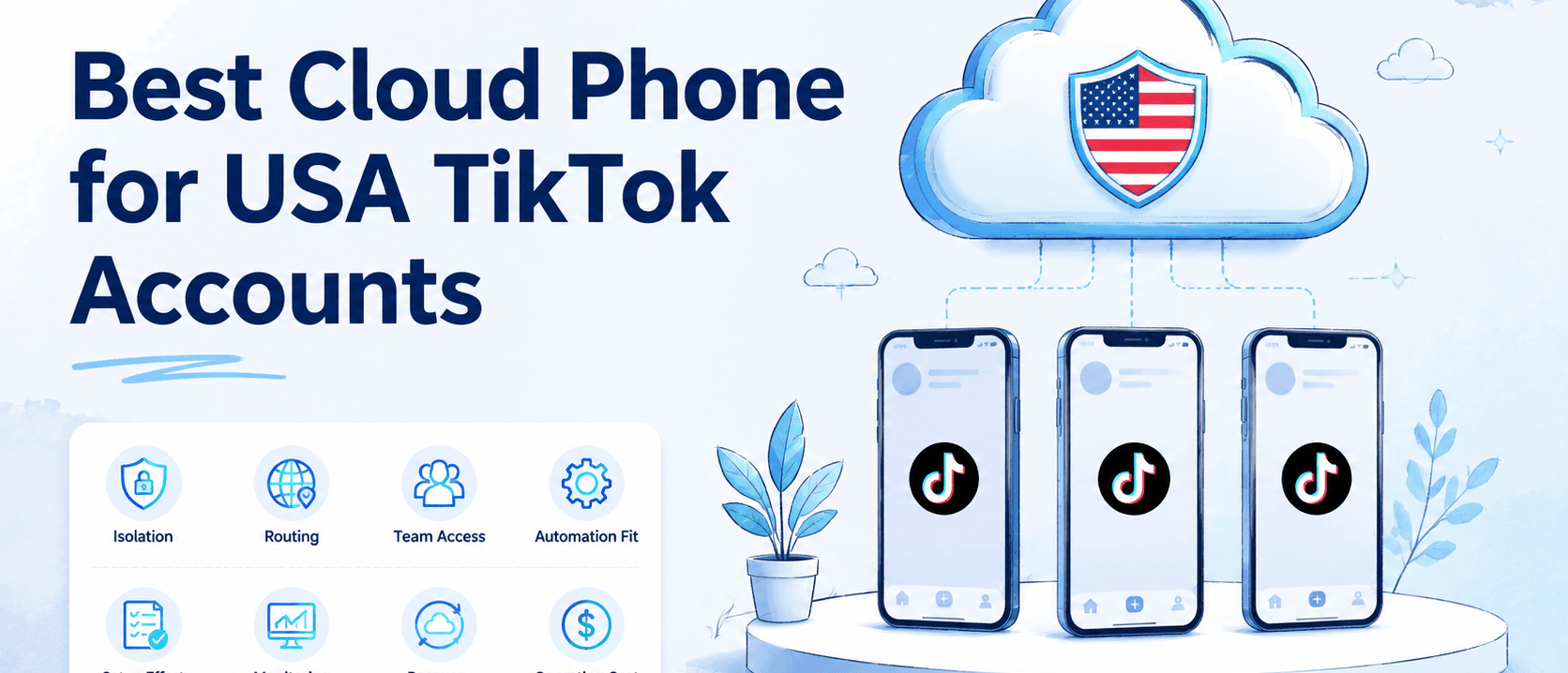 美国 TikTok 账号的最佳云手机