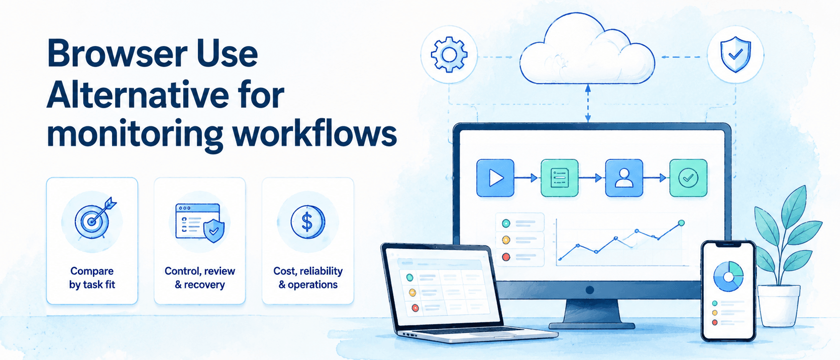 面向监控工作流的 Browser Use 替代方案