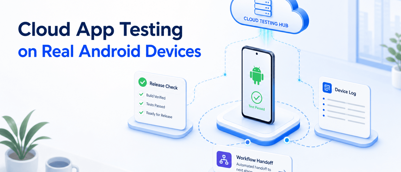 在真实 Android 设备上的云端应用测试