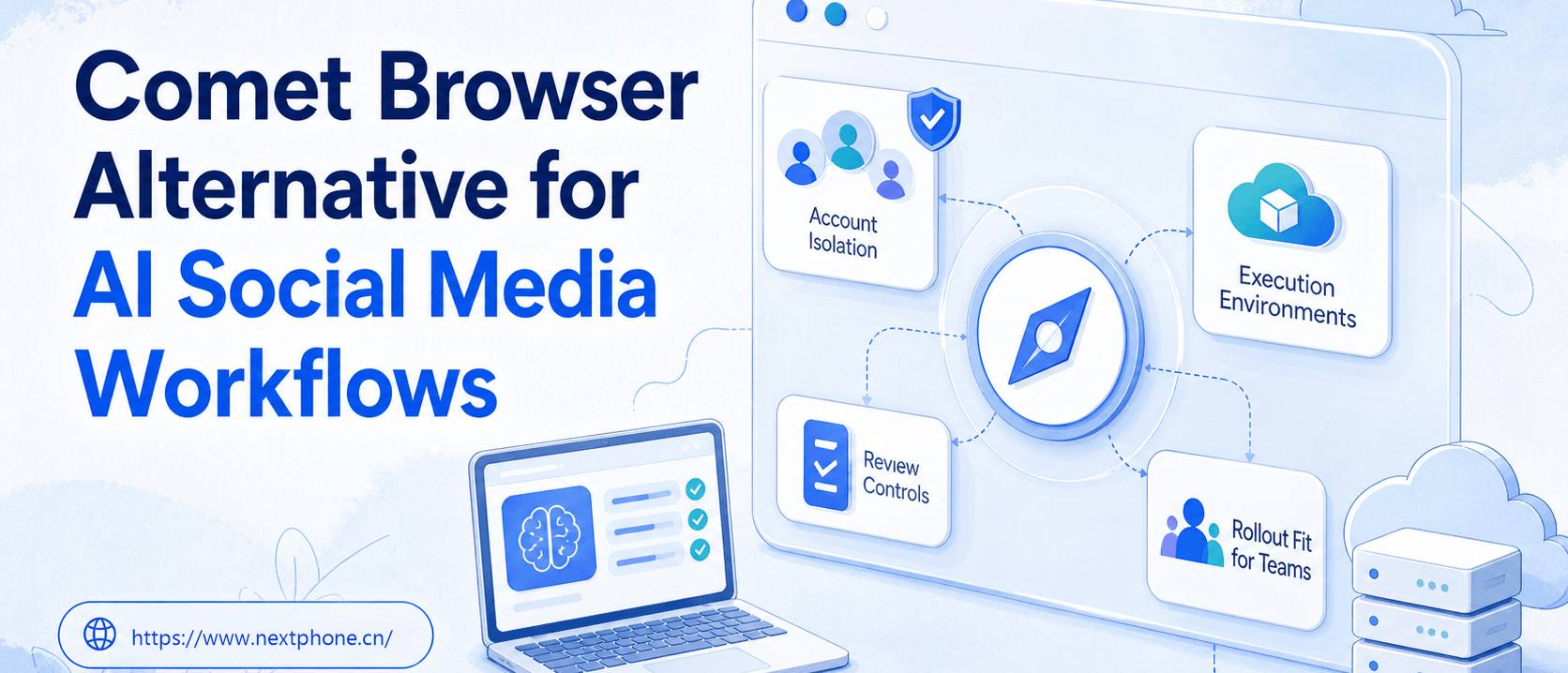 面向 AI 社交媒体工作流的 Comet Browser 替代方案