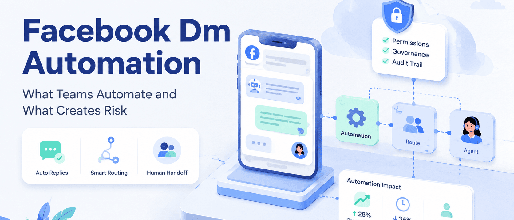 Facebook 私信自动化：团队可以自动化什么，以及什么会带来风险