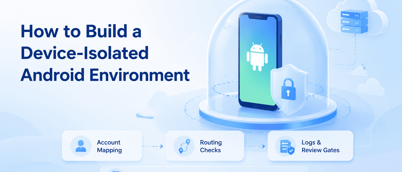 如何搭建设备隔离的 Android 环境