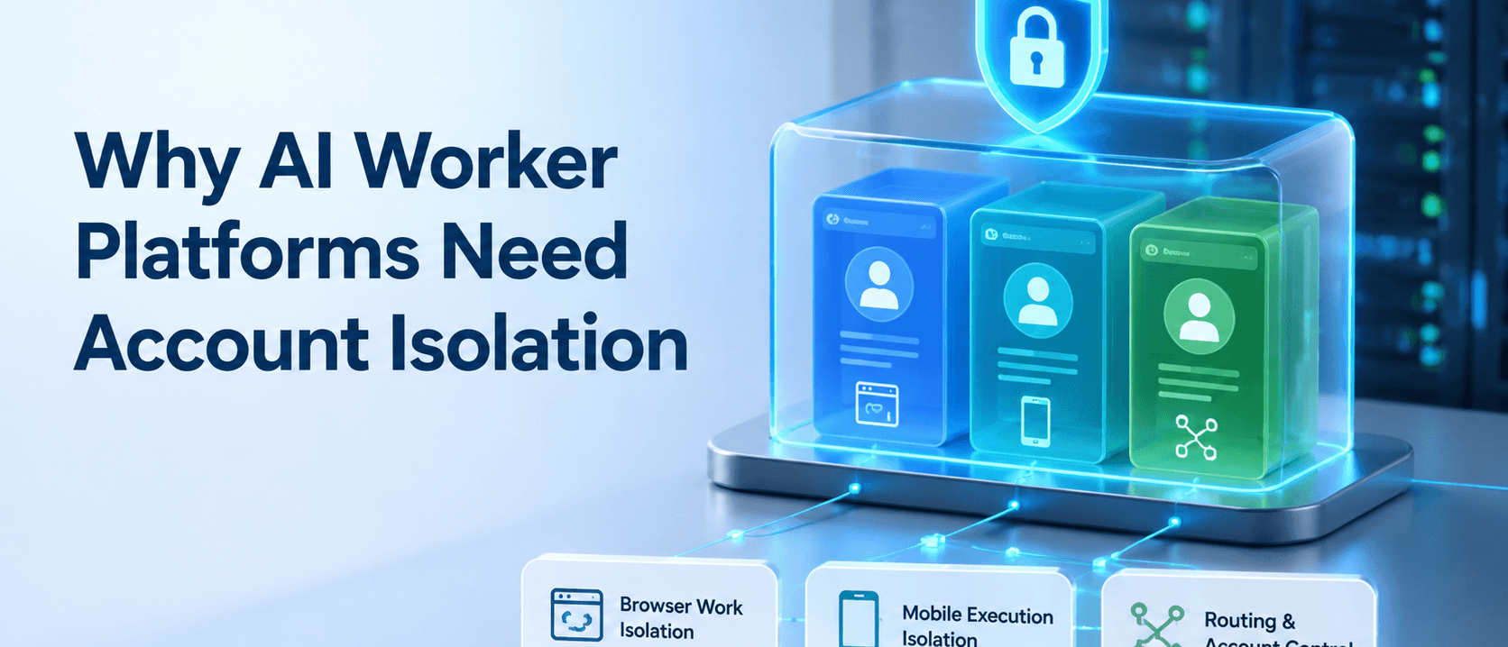 为什么 AI Worker 平台需要账号隔离