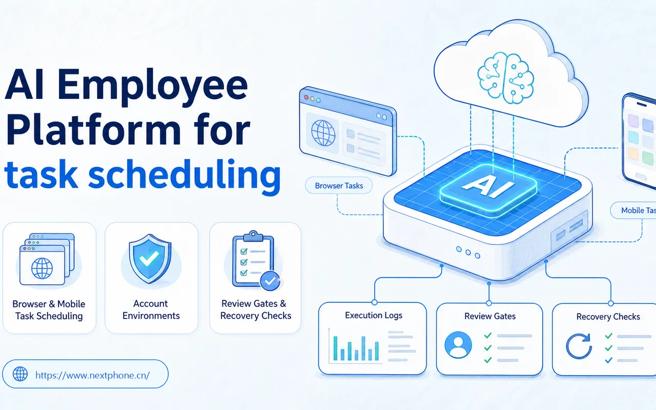 面向任务调度的 AI 员工平台