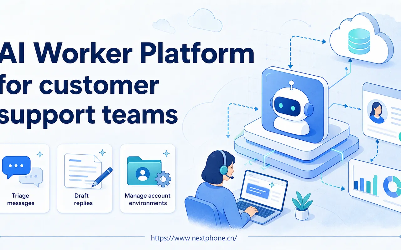 面向客户支持团队的 AI Worker 平台