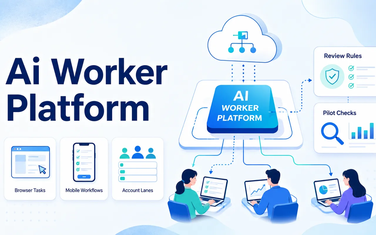 面向小团队扩展线上工作的 AI Worker 平台