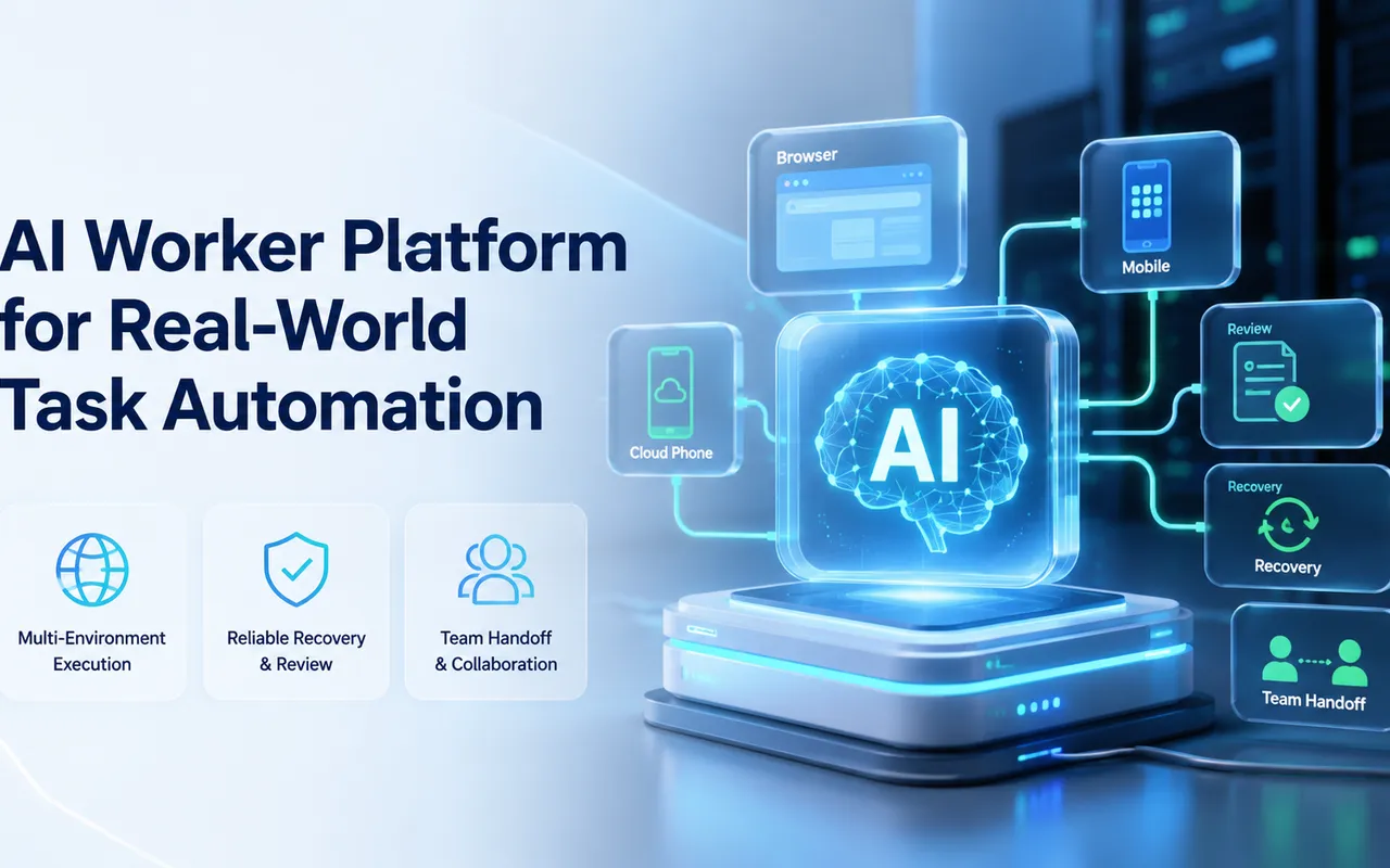 面向真实任务自动化的 AI 员工平台