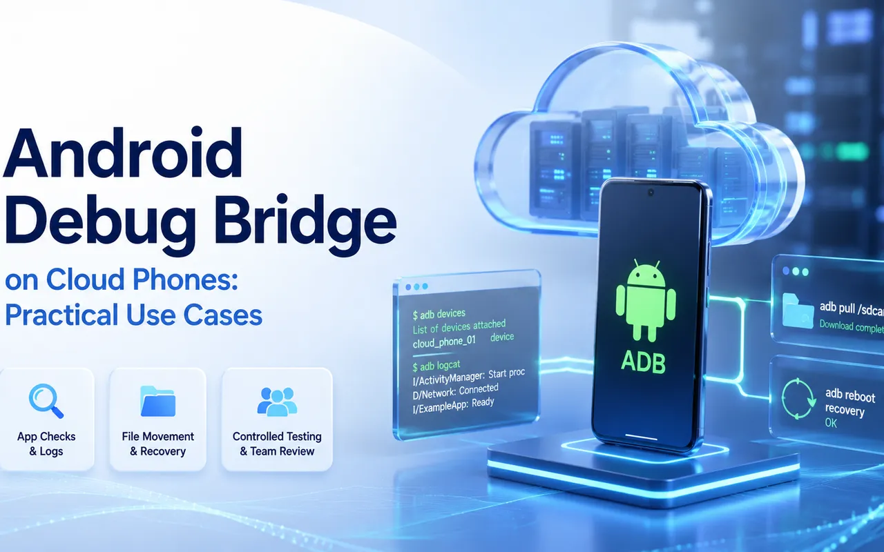 云手机上的 Android Debug Bridge：实用场景