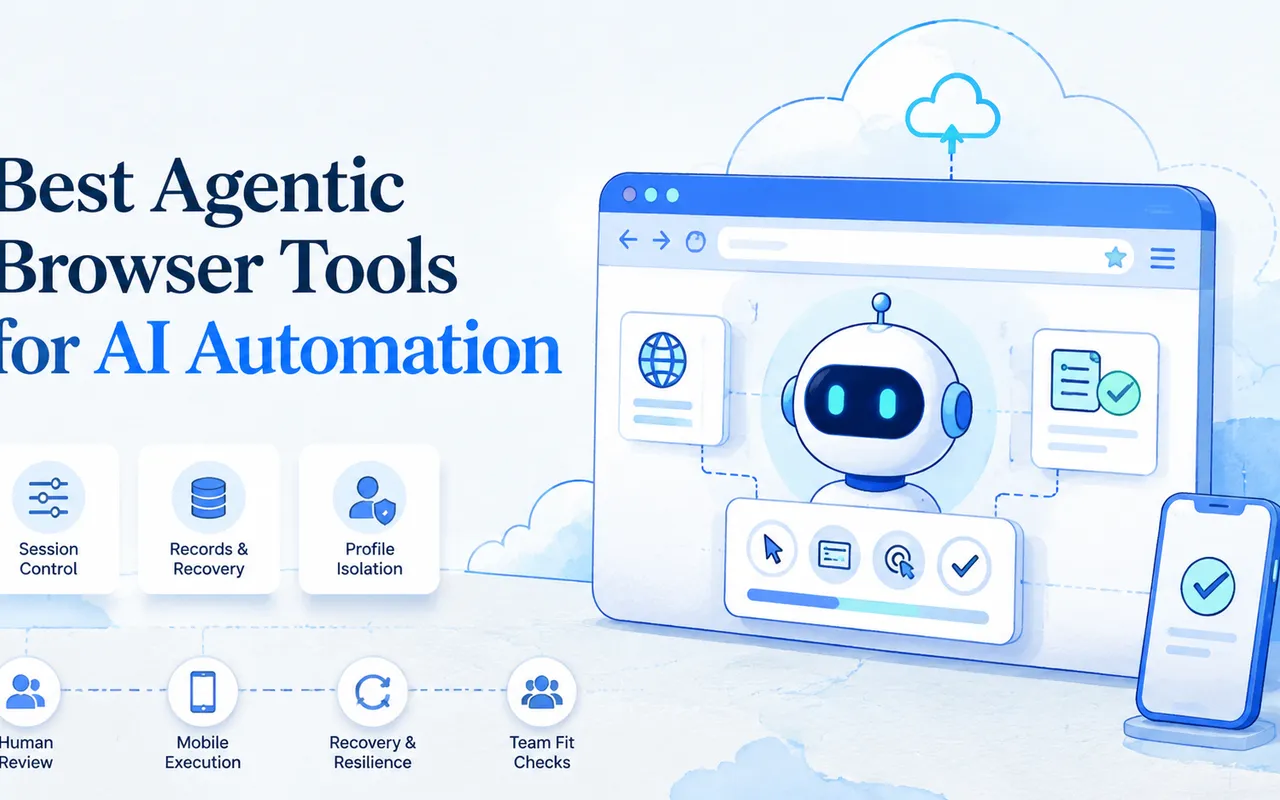 适合 AI 自动化的最佳 Agentic 浏览器工具