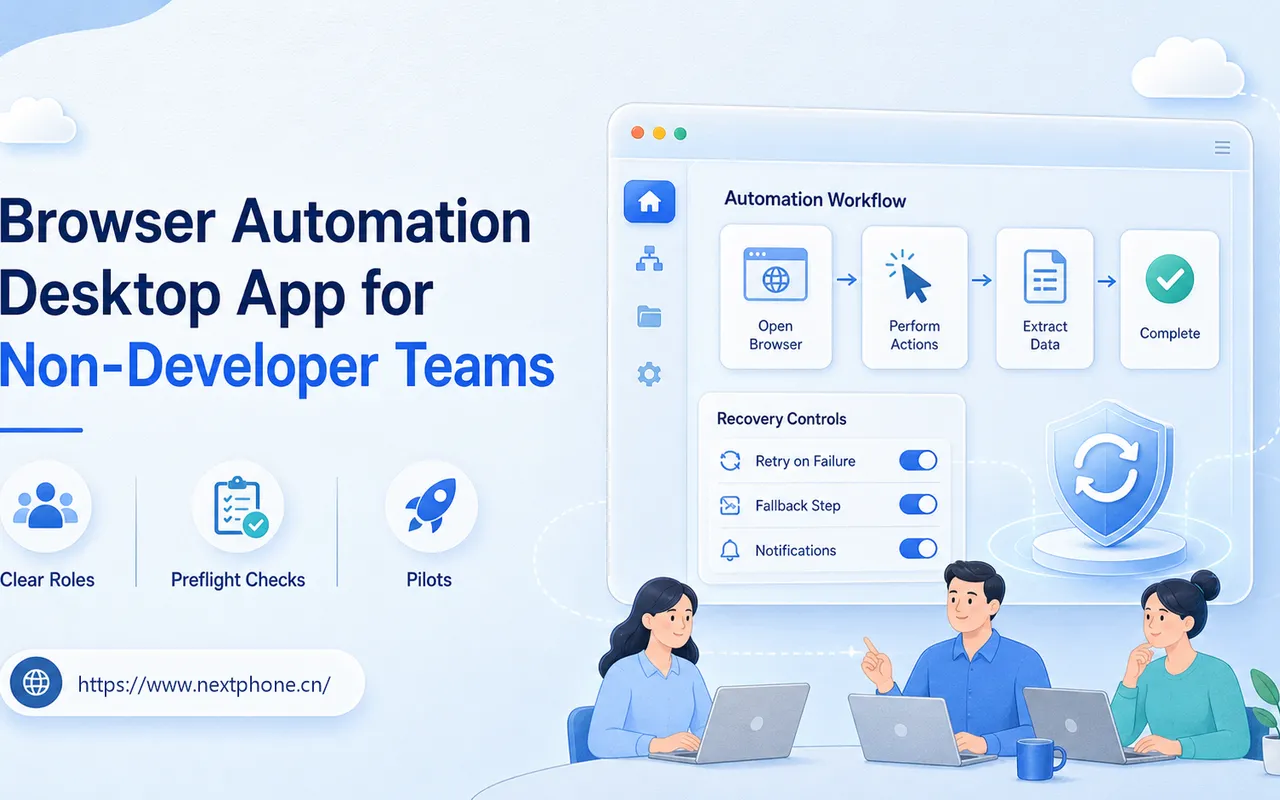 面向非开发团队的浏览器自动化桌面应用