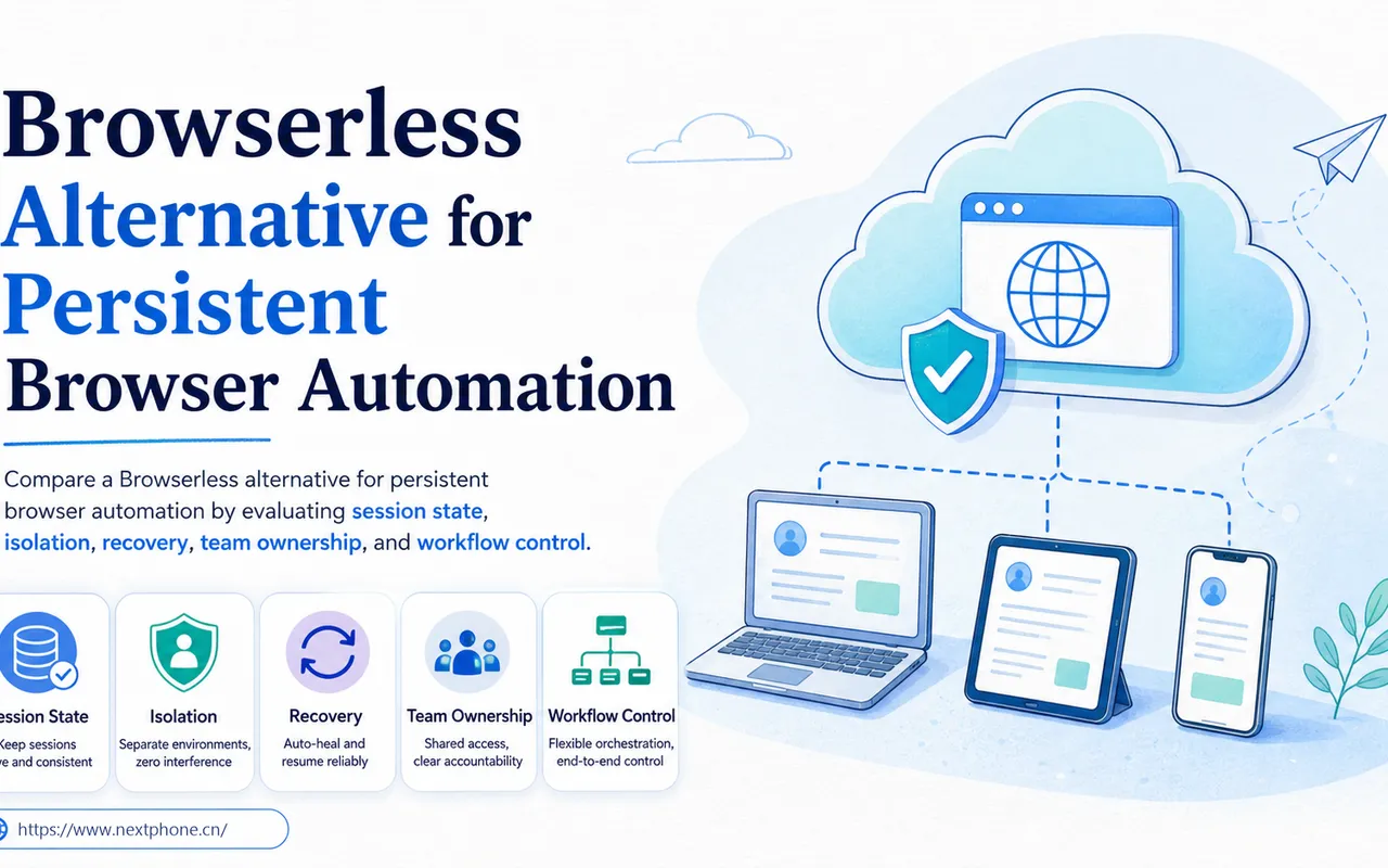面向持久浏览器自动化的 Browserless 替代方案