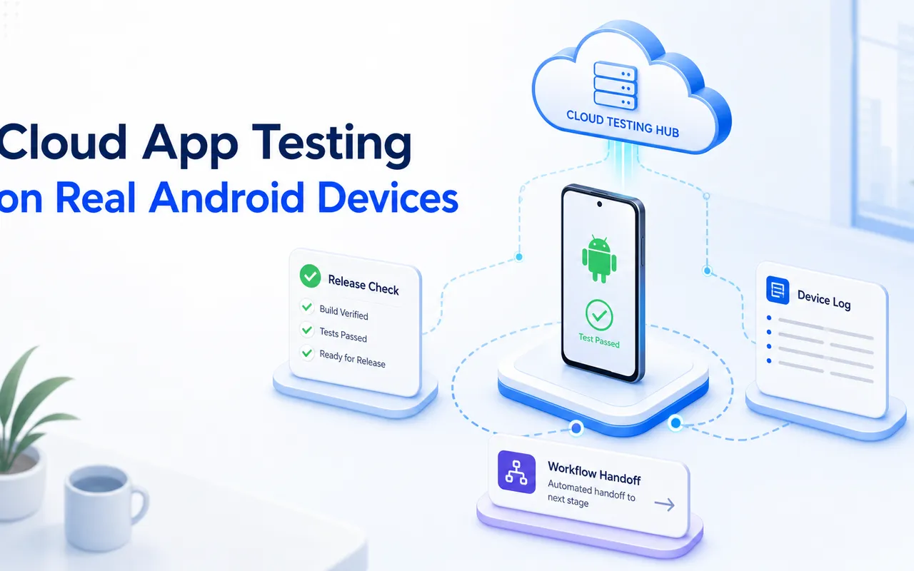 在真实 Android 设备上的云端应用测试