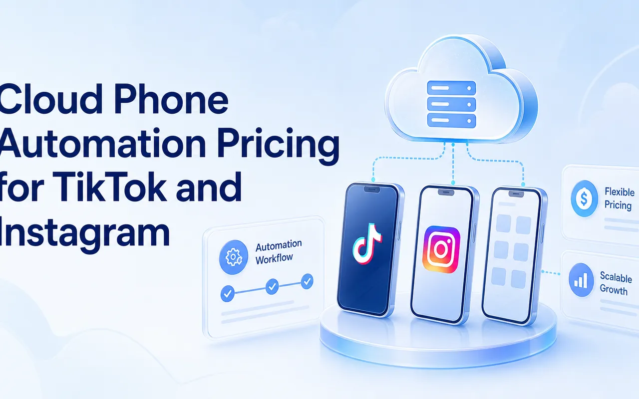TikTok 与 Instagram 云手机自动化定价