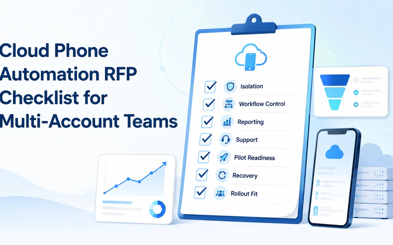 云手机自动化 RFP 清单：多账号团队采购指南