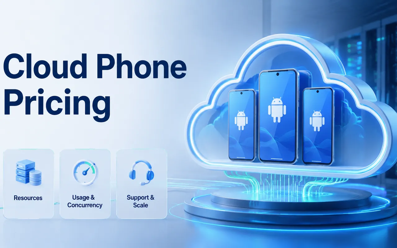 云手机定价：影响 Android 云设备成本的因素