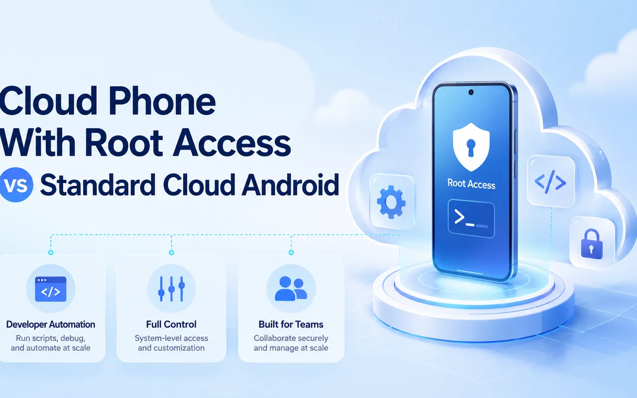 带 Root 权限的云手机 vs 标准云端 Android
