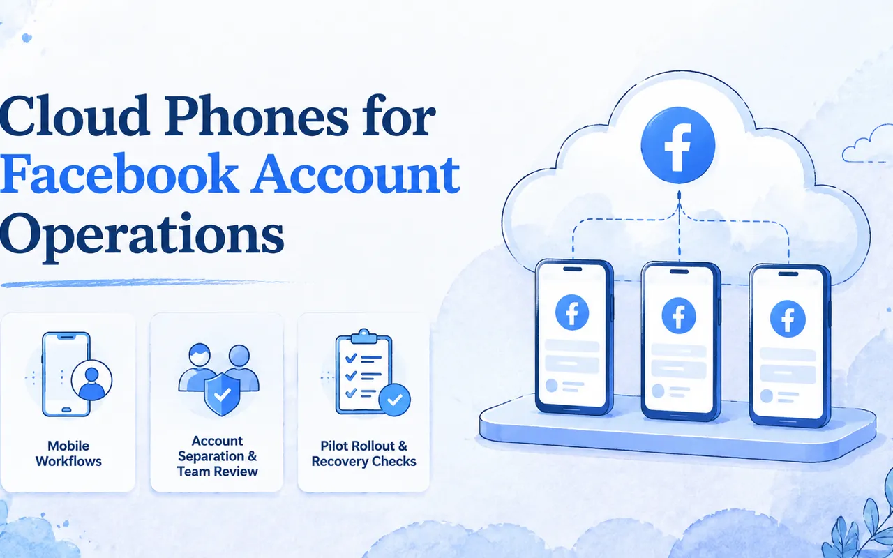 云手机用于 Facebook 账号运营