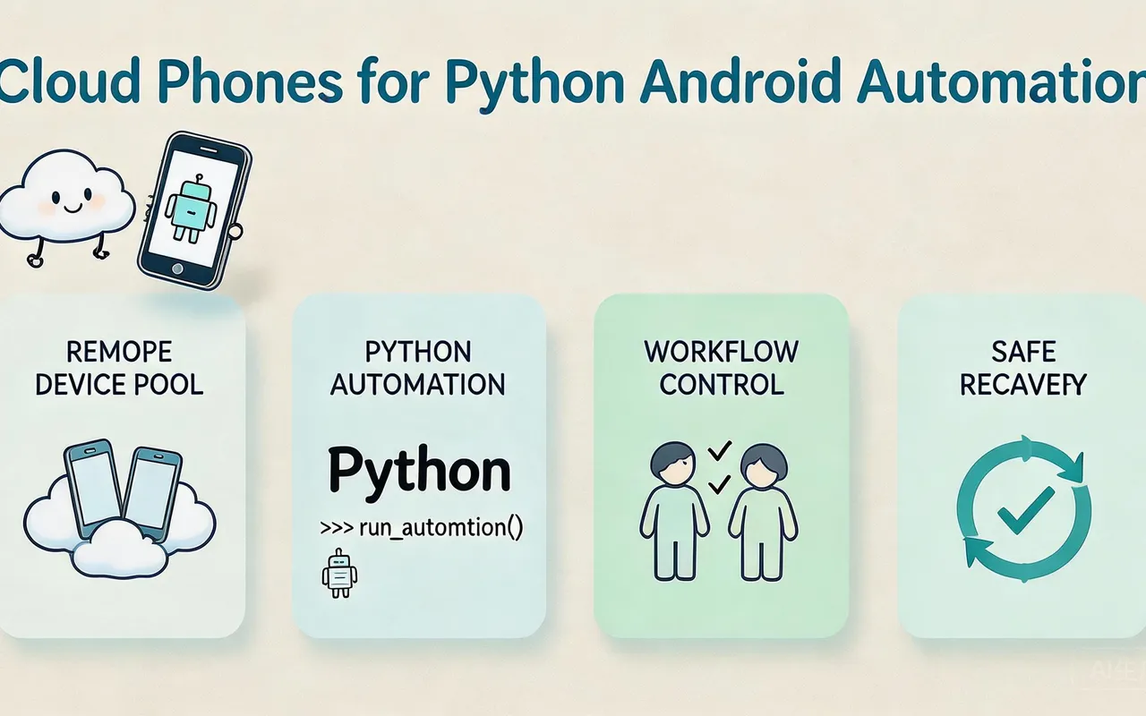 面向 Python Android 自动化的云手机