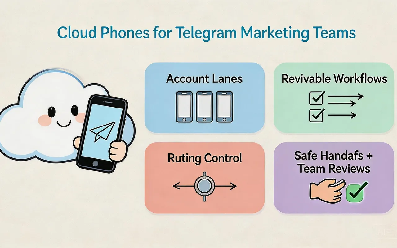 Telegram 营销团队如何使用云手机