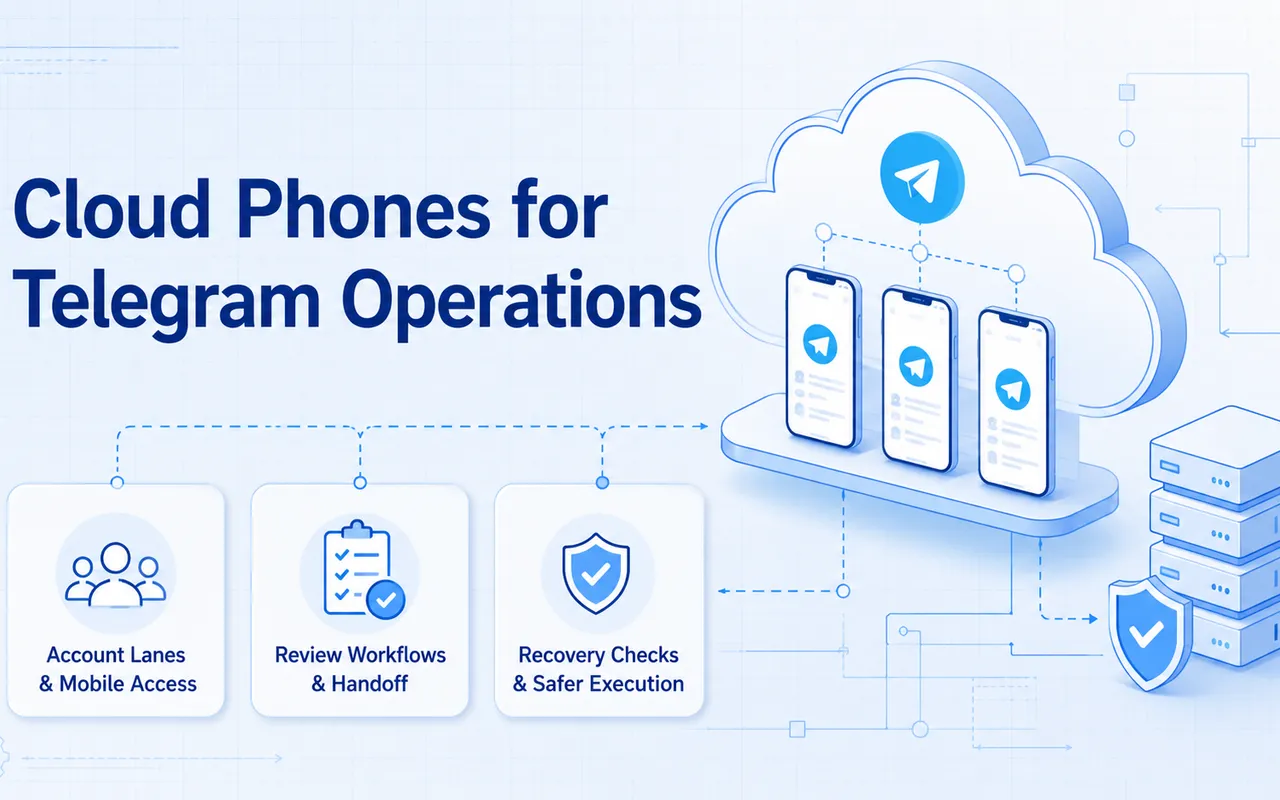 云手机用于 Telegram 运营