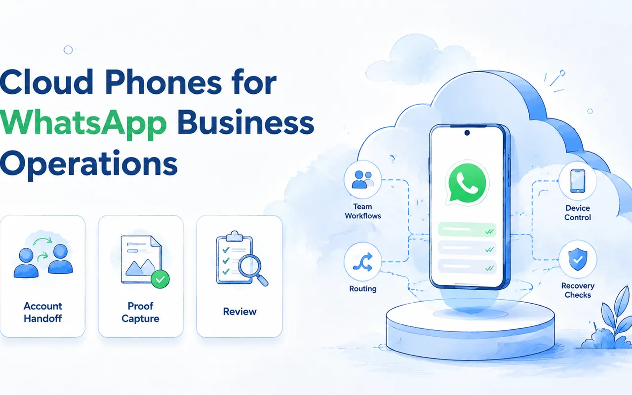 云手机用于 WhatsApp Business 运营:交接与证据