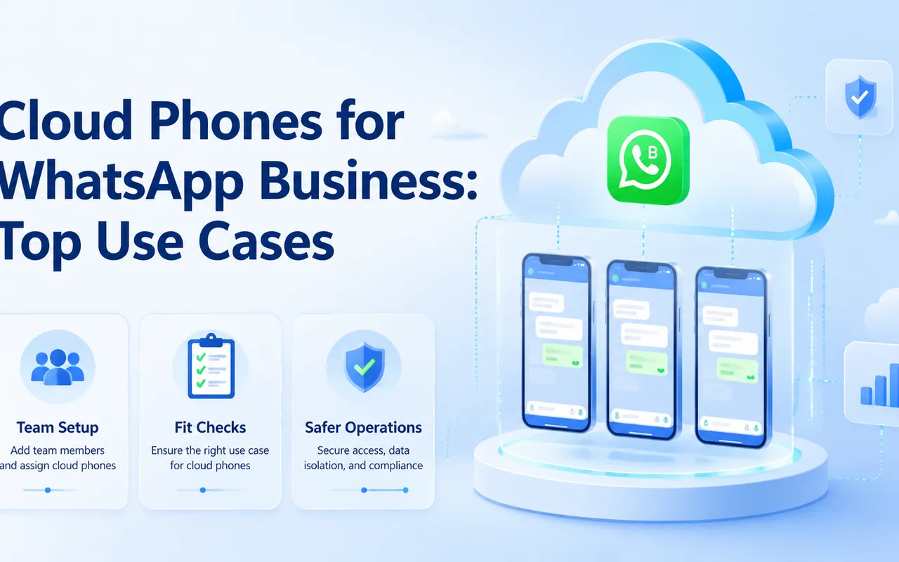 WhatsApp Business 云手机:核心用例