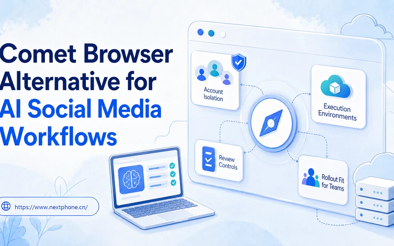 面向 AI 社交媒体工作流的 Comet Browser 替代方案