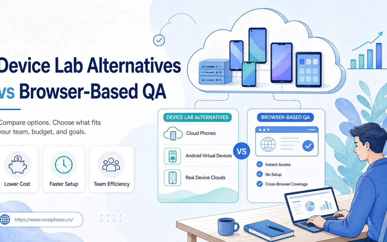 设备实验室替代方案 vs 基于浏览器的 QA
