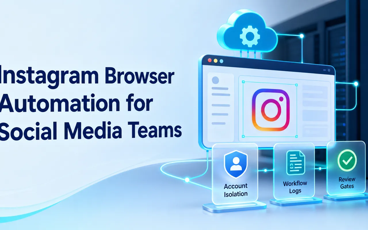 社媒团队的 Instagram 浏览器自动化