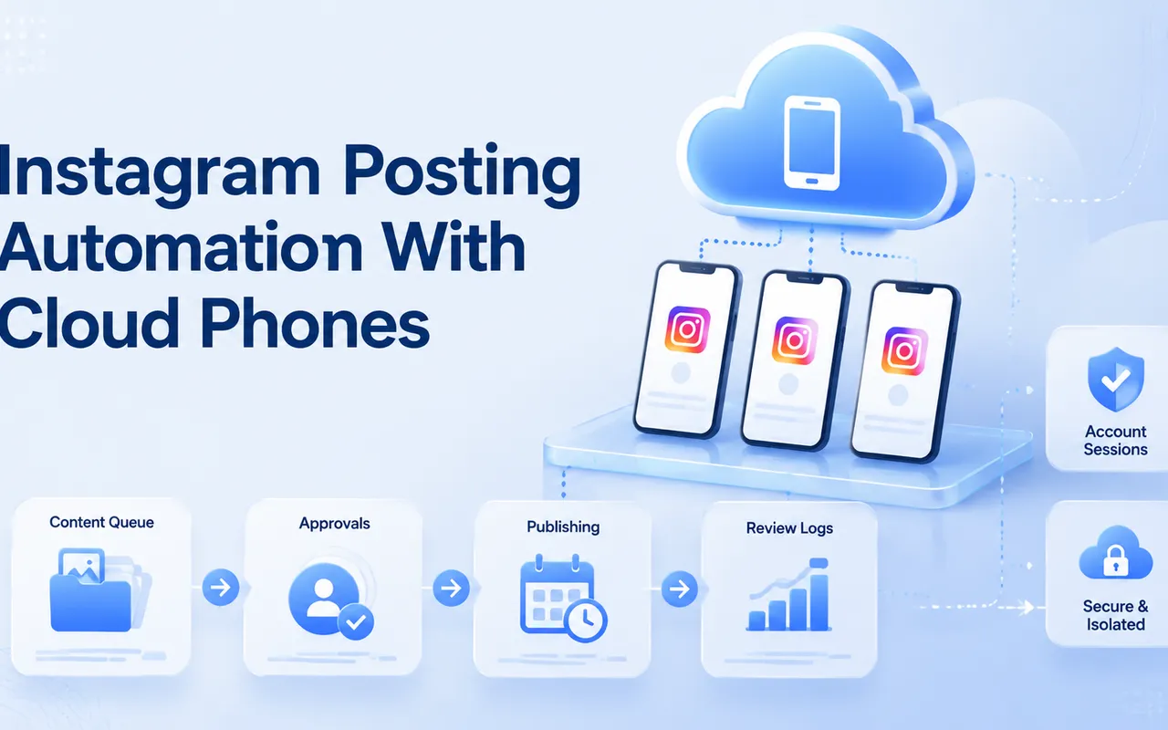用云手机做 Instagram 发帖自动化：一套实用工作流
