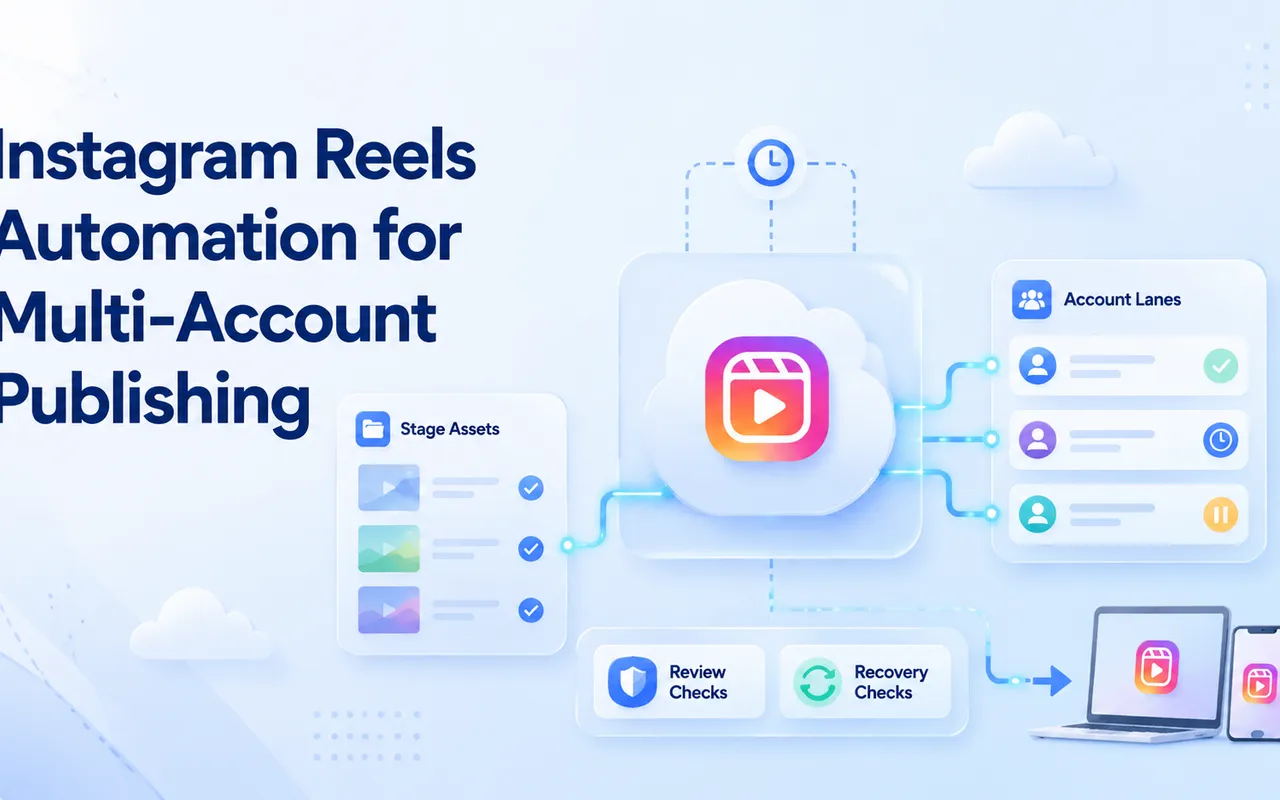 面向多账号发布的 Instagram Reels 自动化