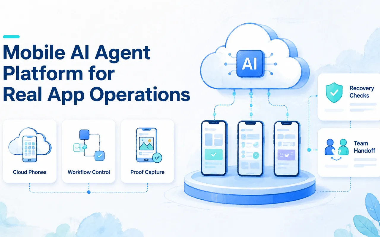 面向真实应用运营的移动 AI 智能体平台