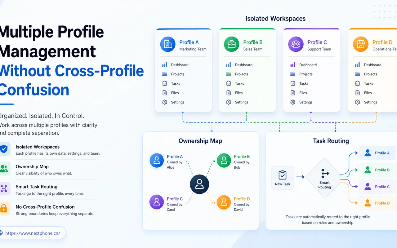 多 Profile 管理：避免跨 Profile 混淆