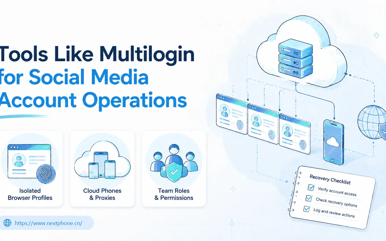 类似 Multilogin 的社交媒体账号运营工具