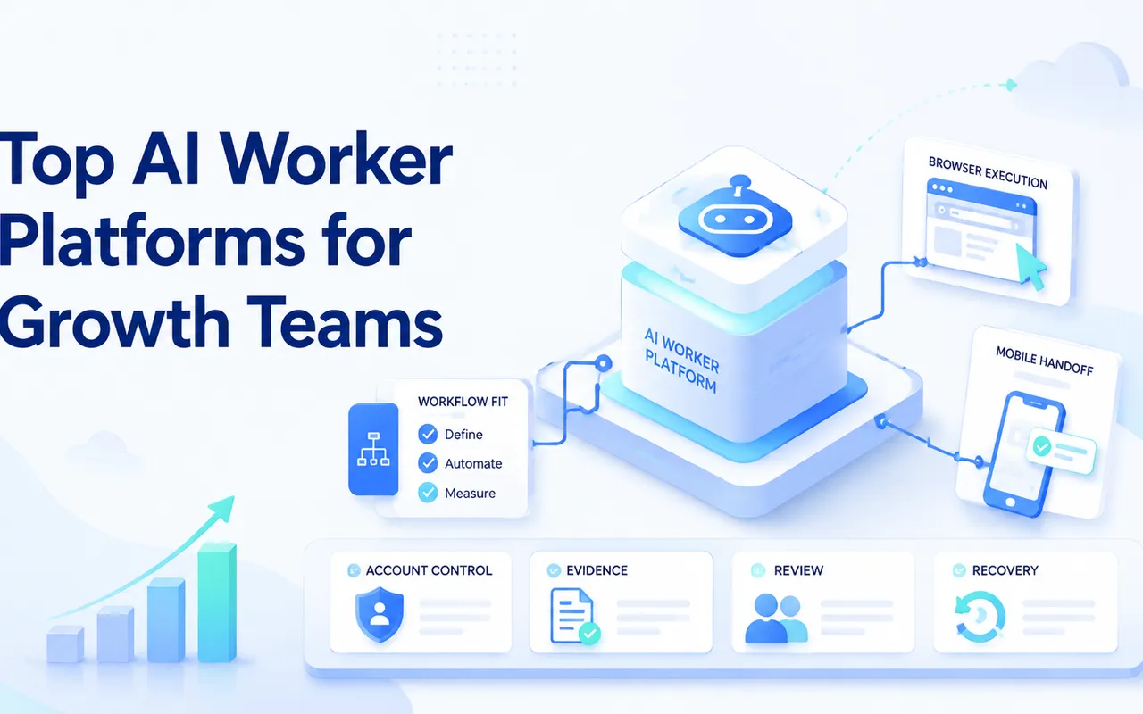 增长团队适用的顶级 AI Worker 平台