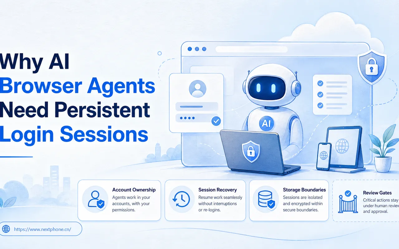 为什么 AI 浏览器智能体需要持久登录会话