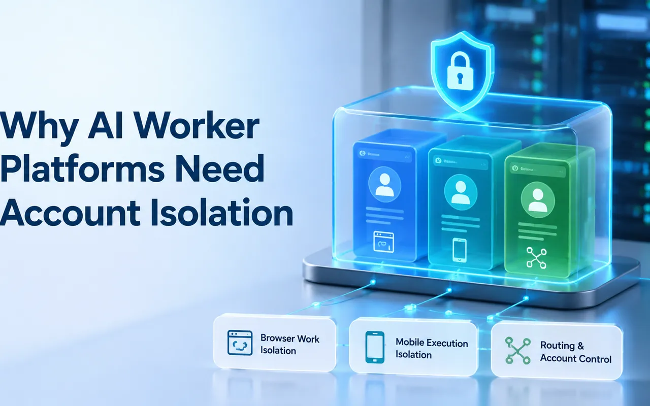 为什么 AI Worker 平台需要账号隔离