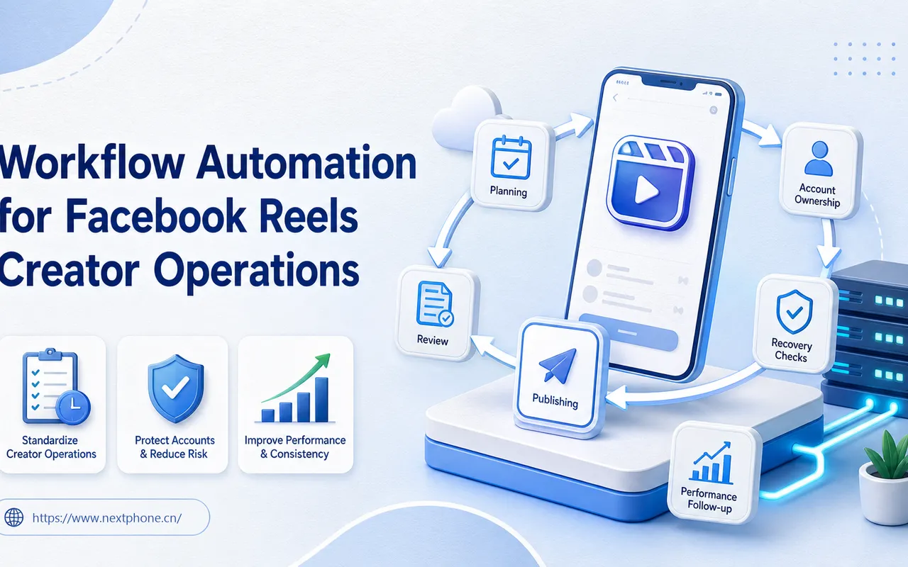 Facebook Reels 创作者运营的工作流自动化